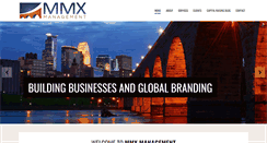 Desktop Screenshot of mmxmanagement.com